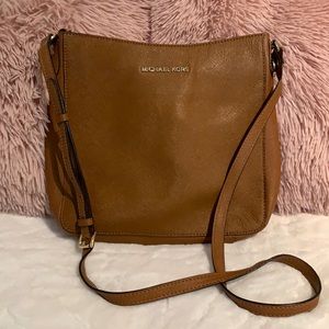 Michael Kors cognac leather crossbody